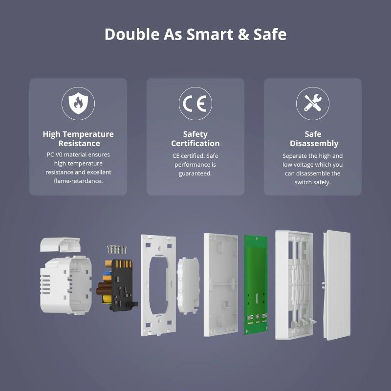 SONOFF M5 Matter مفتاح الجدار  - مراجعة Sonoff وسعره