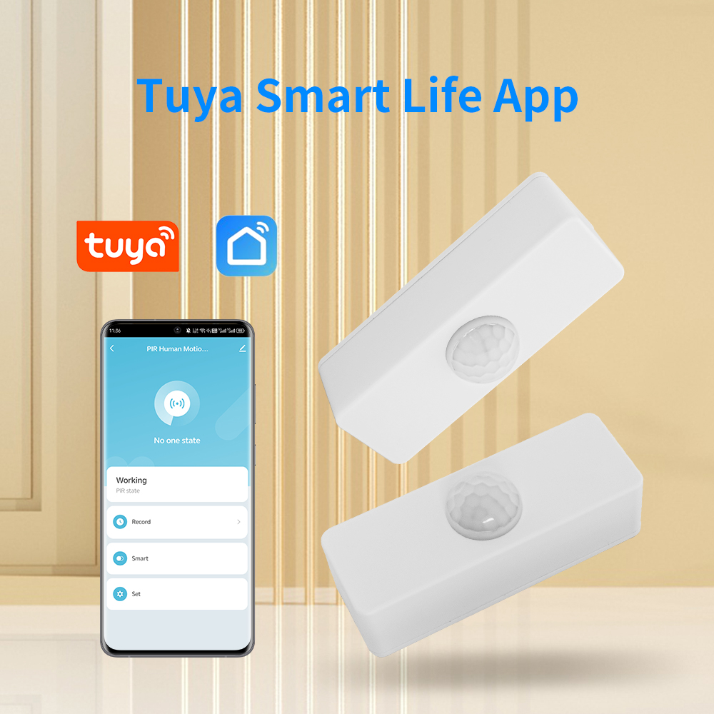Tuya WiFi Smart PIR مستشعر الو - مراجعة Home Assistant Tuya وسعره