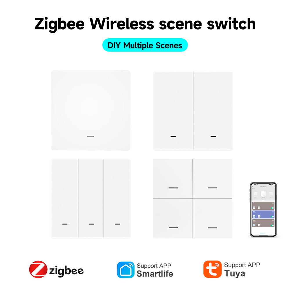 Tuya ZigBee 3.0 مفتاح المشهد ا - مراجعة Sonoff وسعره