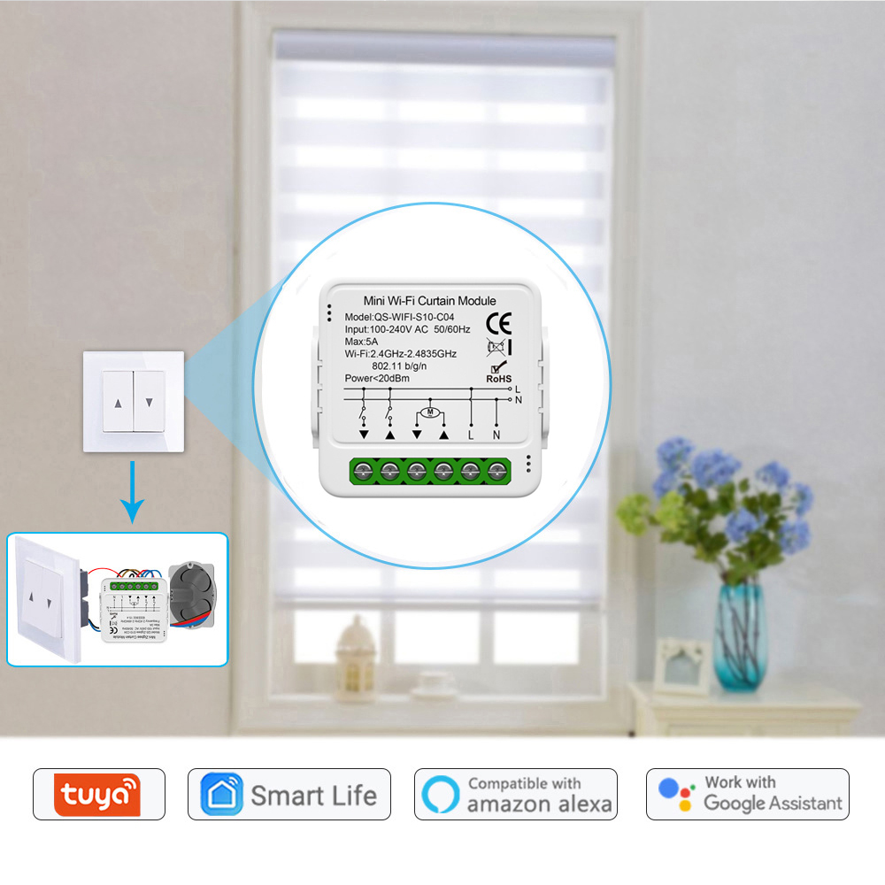 Tuya WiFi Zigbee وحدة تبديل ال - مراجعة Tuya 4 Channel وسعره